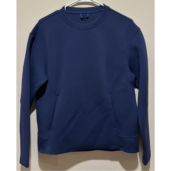 Lululemon Women’s Embrace The Space Crew Size 6‎ - Hero Blue - Picture 1 of 8